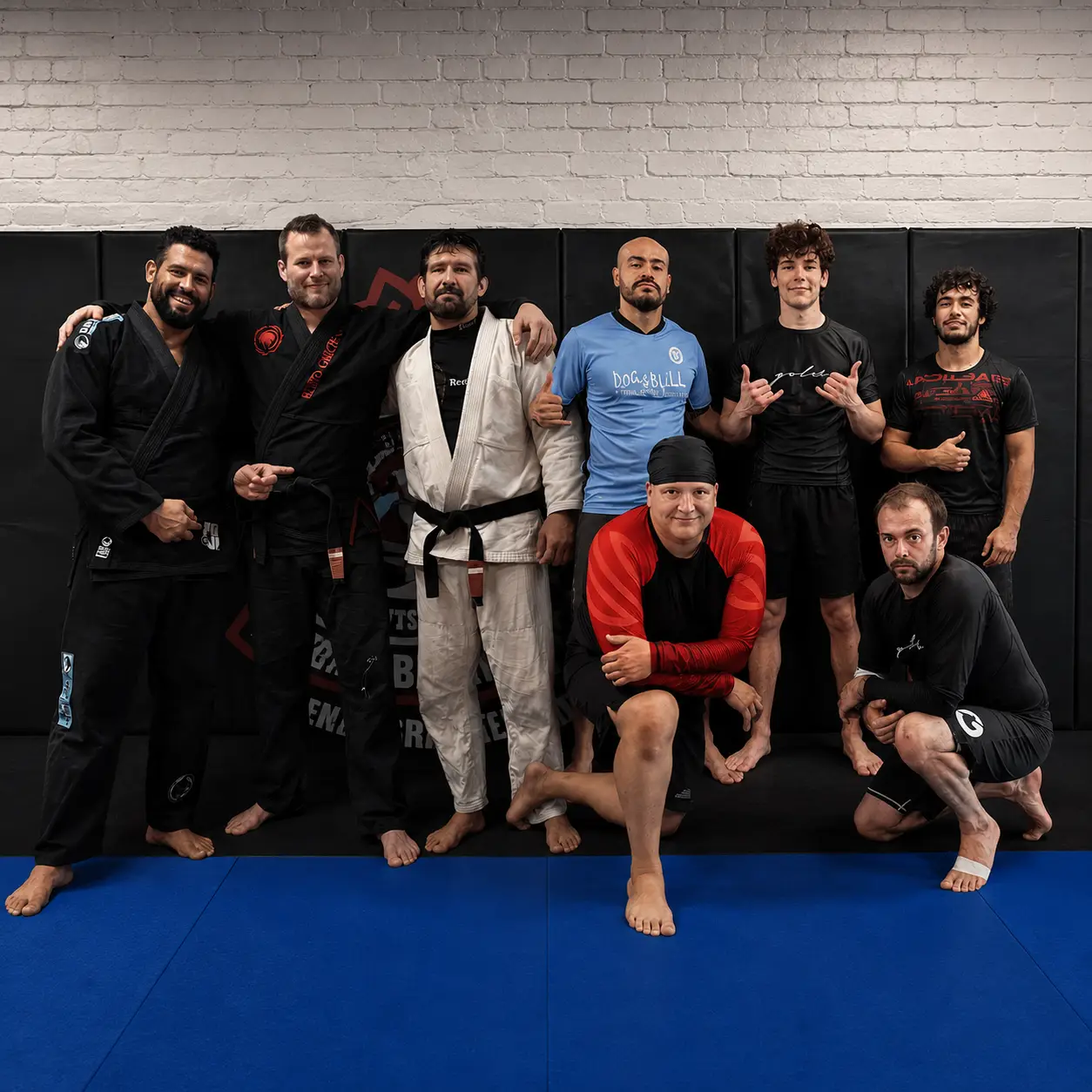 Daniel Gracie Team coaches and students