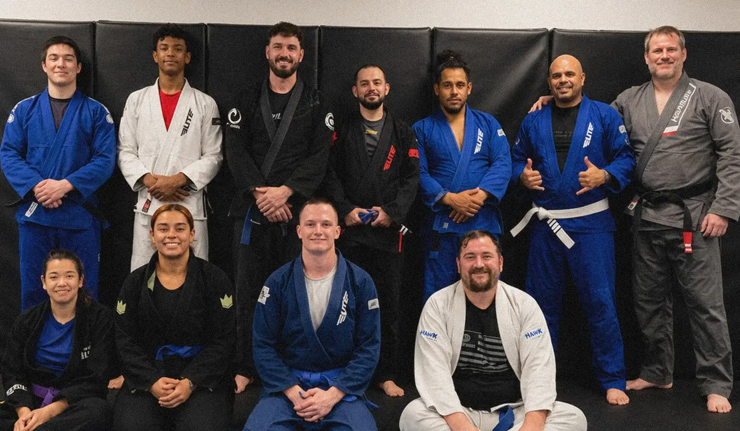 BJJ training session