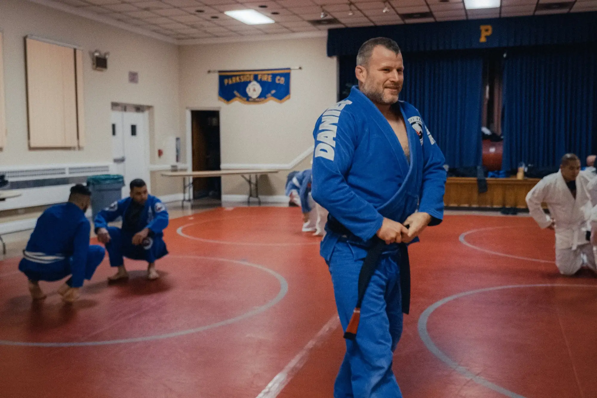 Members of the Daniel Gracie Delco community